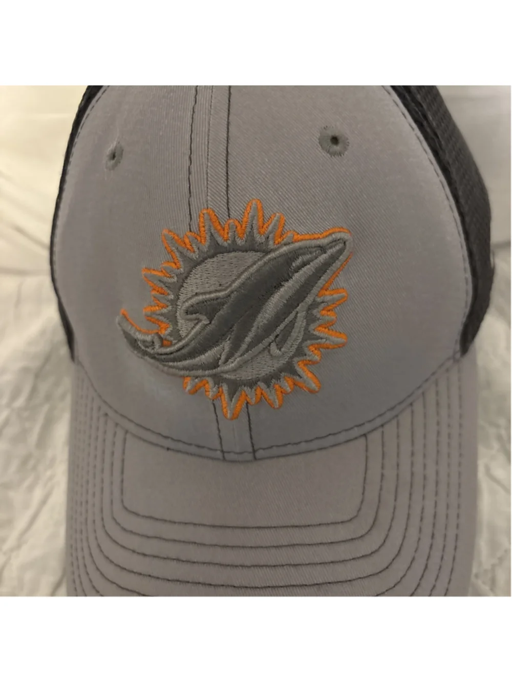 New Era Miami Dolphins Grey 39 Thirty Medium/Large Ball Cap